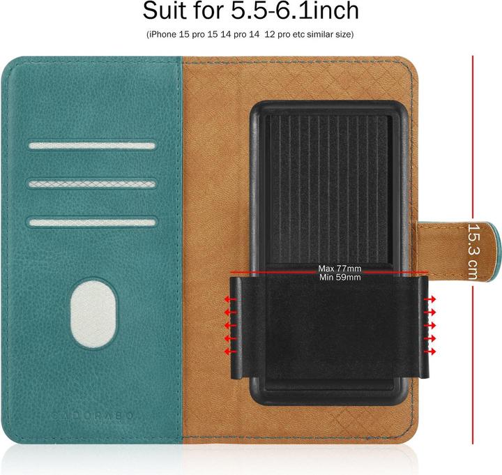 Image du produit Cadorabo Coque pour BQ Aquaris X PRO Book Style (BQ Aquaris X Pro)