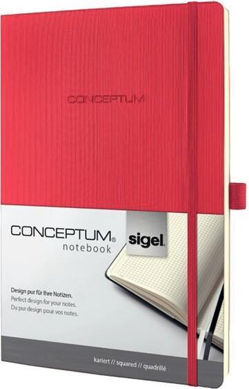 Actual product image Sigel Notebook CONCEPTUM Softcover Softwave (A4, Checked, Soft cover)