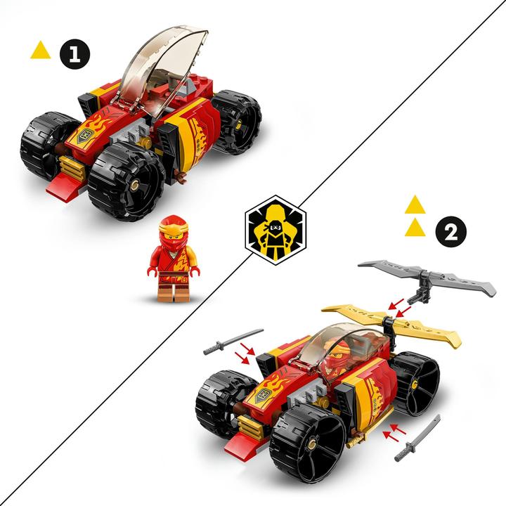Produktbild LEGO Kais Ninja-Rennwagen EVO (71780, LEGO Ninjago)