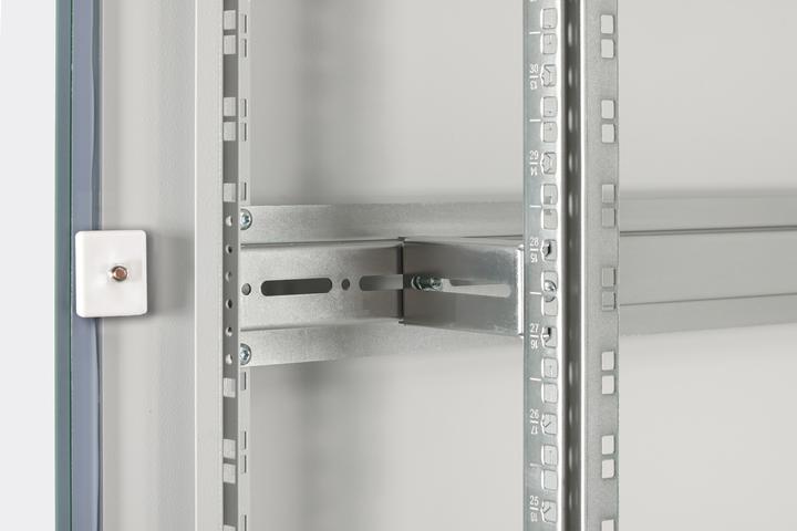 Actual product image Digitus 42HE Netzwerkschrank, Unique Light 2053x800x1000 mm, grau (RAL 7035) (42 RU, 19 inch rack)