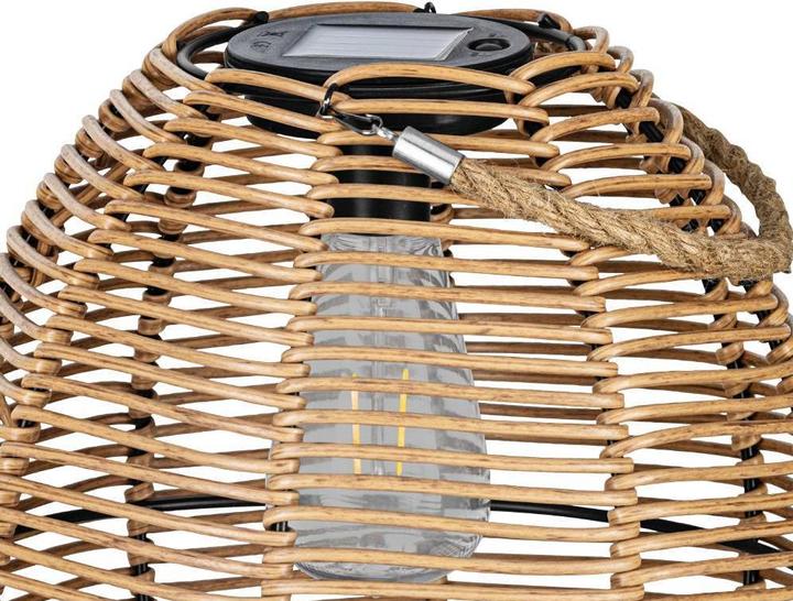 Actual product image EGLO Lamp lantern SOLAR 45 cm, brown, energy efficiency class EnEV