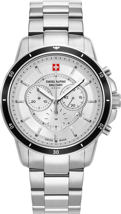 Immagine prodotto Swiss Alpine Military 7089.9132 Cronografo Uomo 44mm 10ATM (Cronografo, 44 mm)