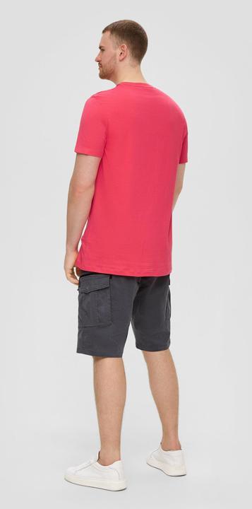 Immagine prodotto S.Oliver T-Shirt Crew-Neck-Shirt mit Frontprint aus Baumwoll-Jersey (XXL)