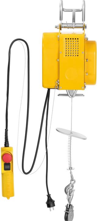 Produktbild Steinberg Seilwinde 300 kg Seilzug elektrisch Seilhebezug Hebezug Winde Motorwinde 12/6 m