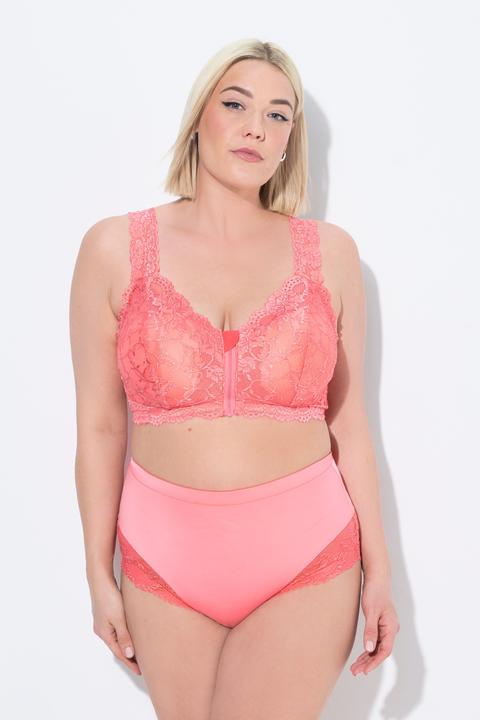 Produktbild Ulla Popken Midislip, transparente Spitze, hinten gerafft (42, 44)