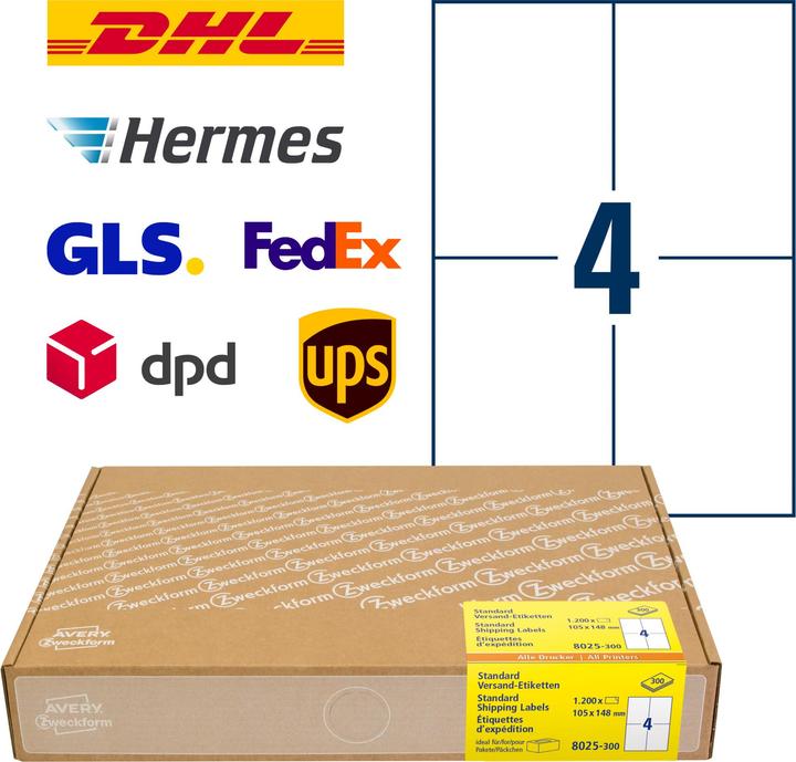 Produktbild Avery Versand-Etiketten