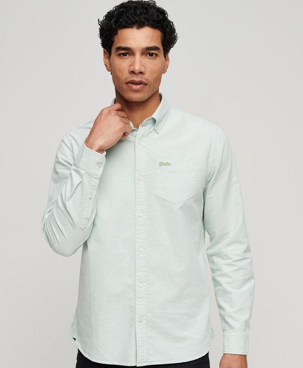 Produktbild Superdry langarmhirt au bio-baumwolle uperdry oxford (S)
