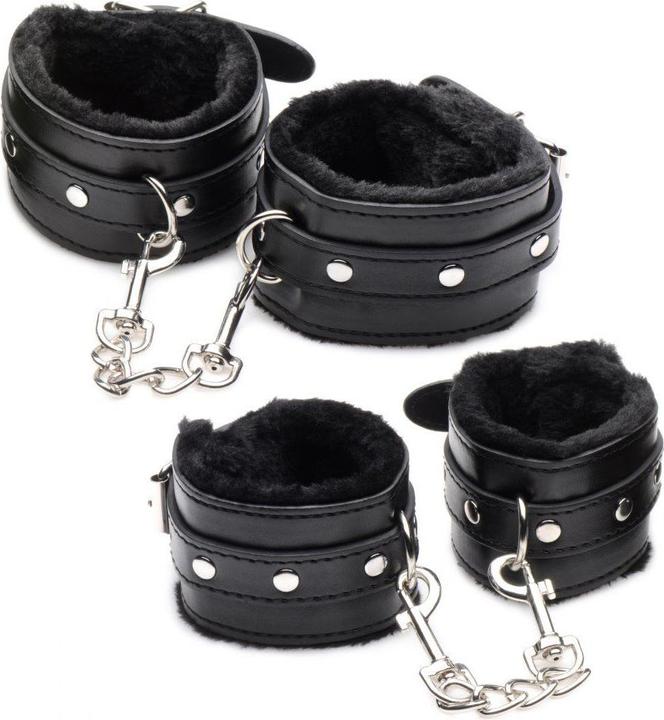 Produktbild Master Series Hook Up 10 Piece Plush Bondage Set