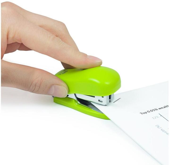 Actual product image Rapesco 1411 Bug Mini Stapler - 12 sheets - Green (12 Sheets)