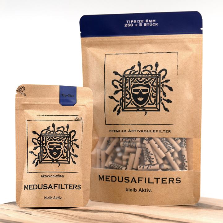 Actual product image Medusafilters Medusa activated carbon filter 6mm