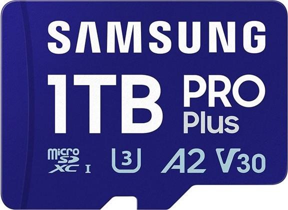 Actual product image Samsung PRO Plus with USB card reader (1000 GB, microSDXC, U3, UHS-I)