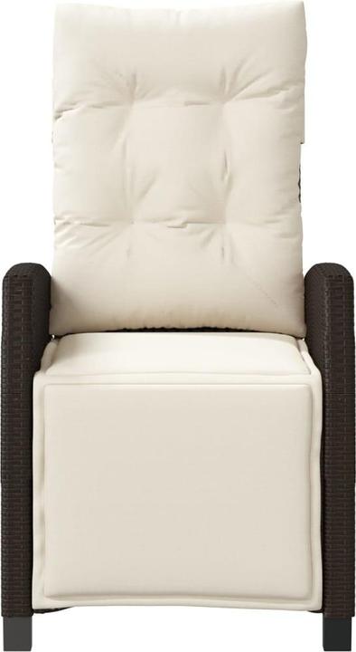 Produktbild vidaXL Gartensessel mit Fussteil 2 Stk. Verstellbar