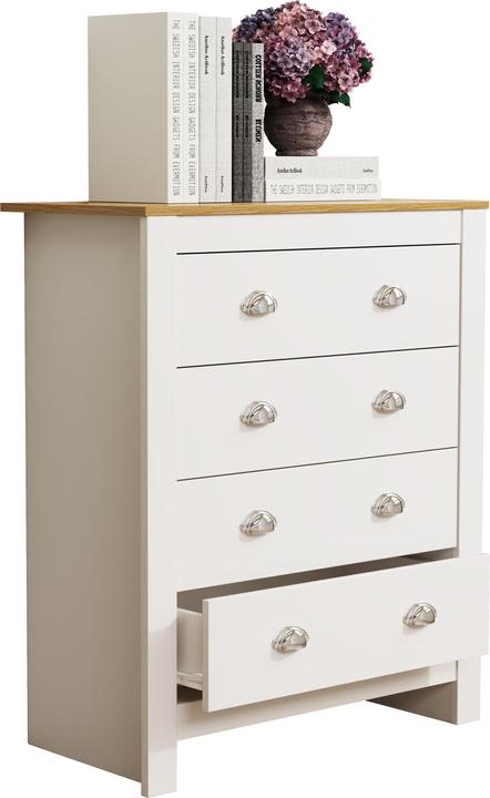 Produktbild VCM Kommode Sideboard Schublade Balusa XL (79 x 40 x 95 cm)