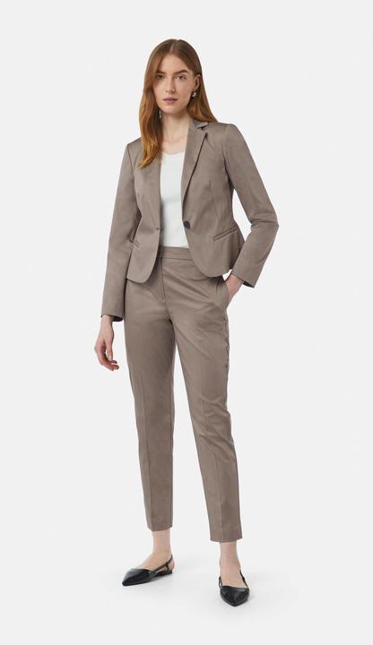Image du produit Comma Indoor-Blazer Taillierter Blazer aus Baumwollstretch (40)