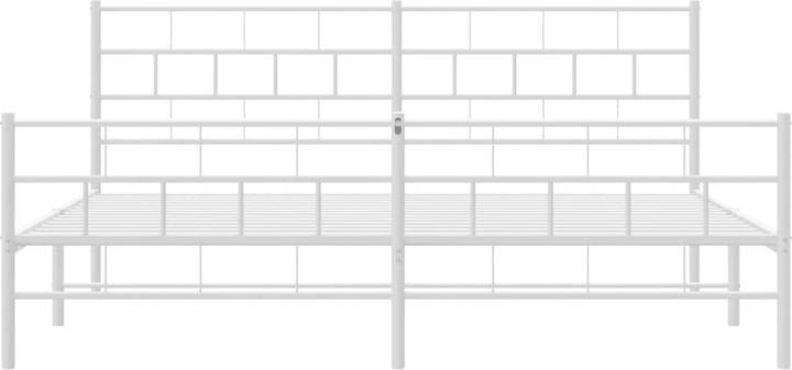 Produktbild vidaXL Metall Bettgestell (200 x 200 cm)
