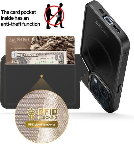 Produktbild Dux Ducis Rafi II Mag Series PC und TPU hardcase Hülle (Apple iPhone 15)