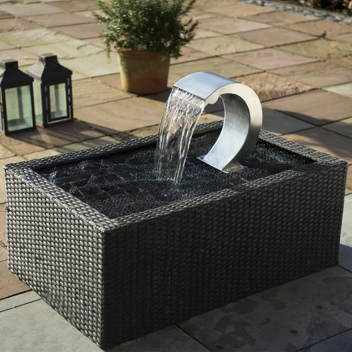 Produktbild Neogard Wasserfall INOX LED warmweiss