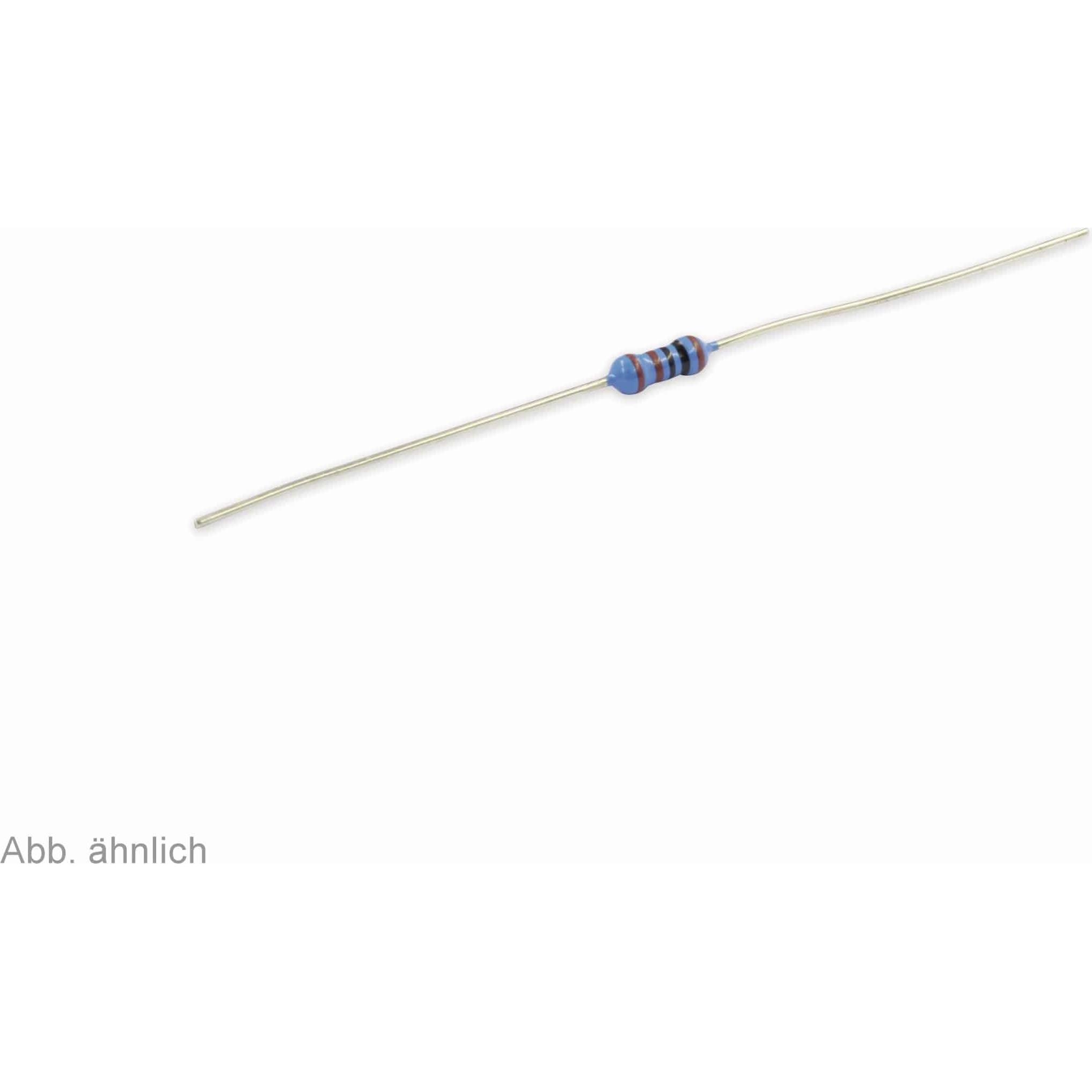 Markenlos Metallfillm-Widerstand, 47Ω, 0,25W, 1%, MS,, 100 Stück, Widerstand