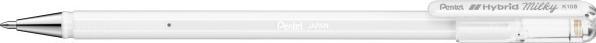 Produktbild Pentel Hybrid Gel Milky (Weiss, 1 x)