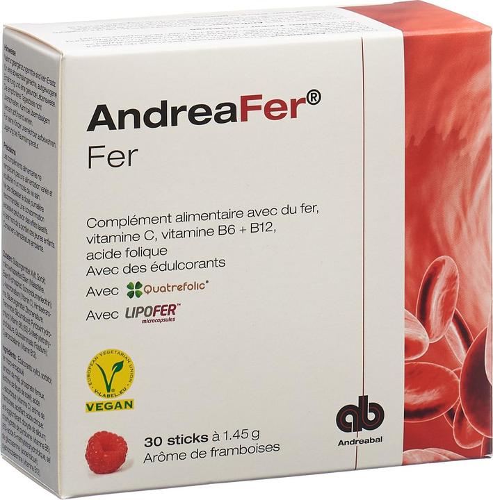 Actual product image Andreafer Iron Sticks (30 pcs., Pen, 87 g)