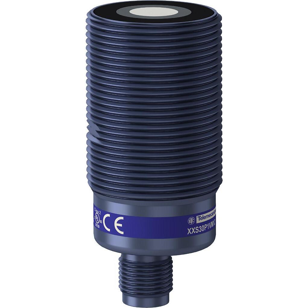 Schneider Electric Sensore a ultrasuoni M30 con custodia in plastica SN 1M 0-10V M12, Domotica