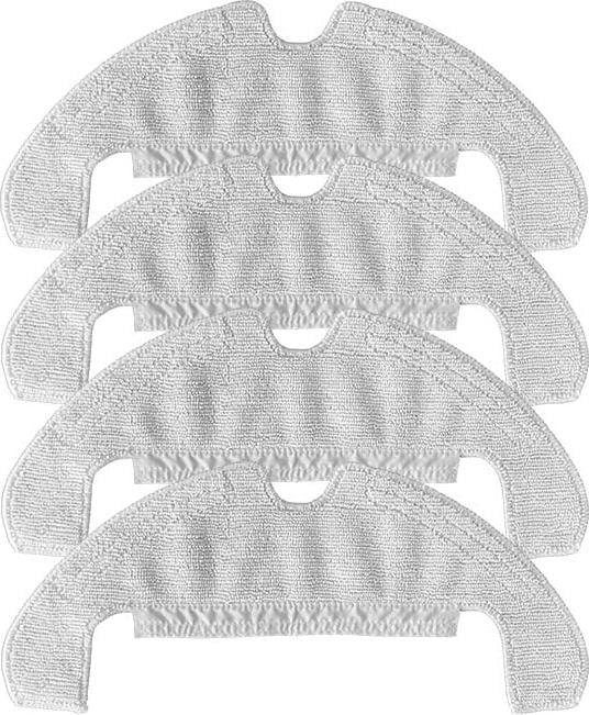 Deltalabs Cleaning pads for DREAME D10, D10s, D10Plus, Z10Pro, L10Plus, 4 pieces
