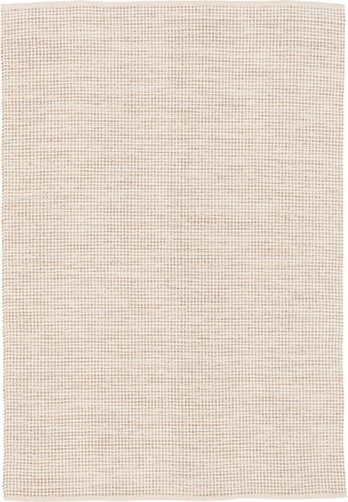 Actual product image Pergamon Cotton Nature Kelim Carpet Sandy Modern (70 x 250 cm)