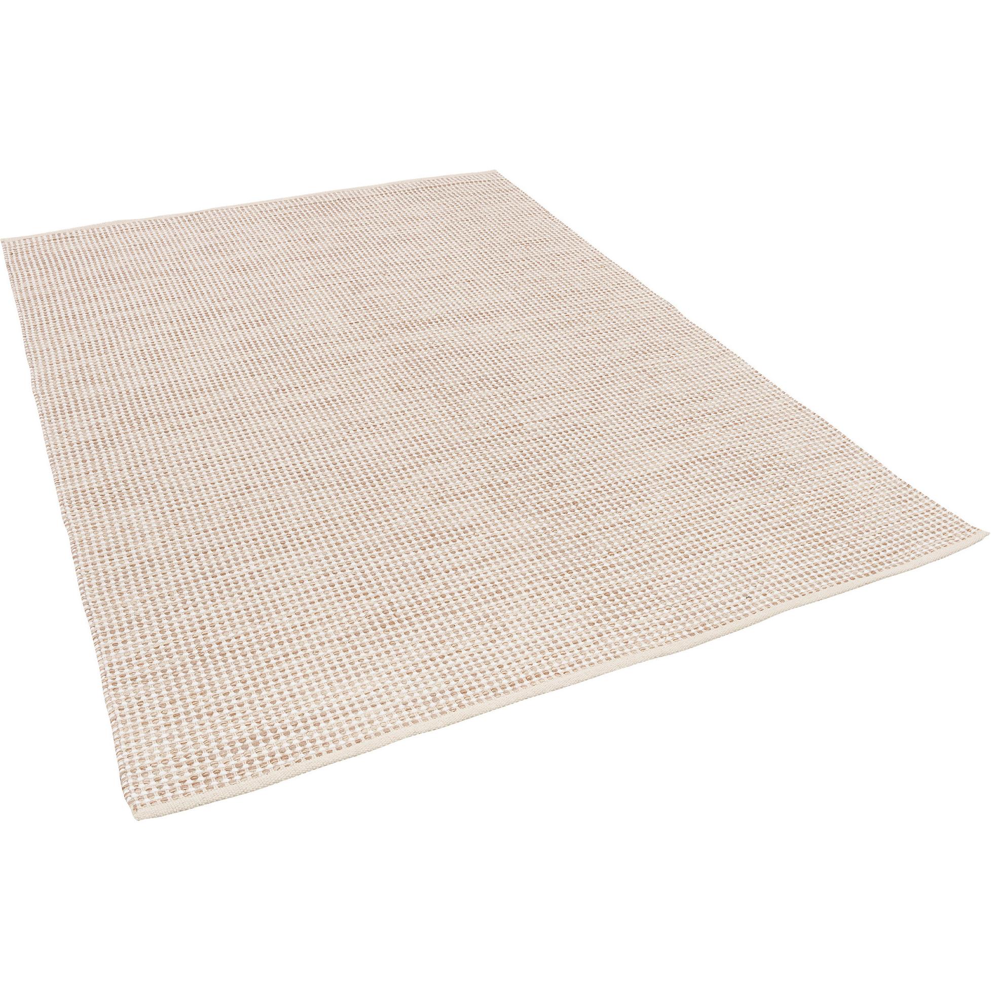 Pergamon, Teppich, Baumwolle Natur Kelim Teppich Sandy Modern (60 x 90 cm)