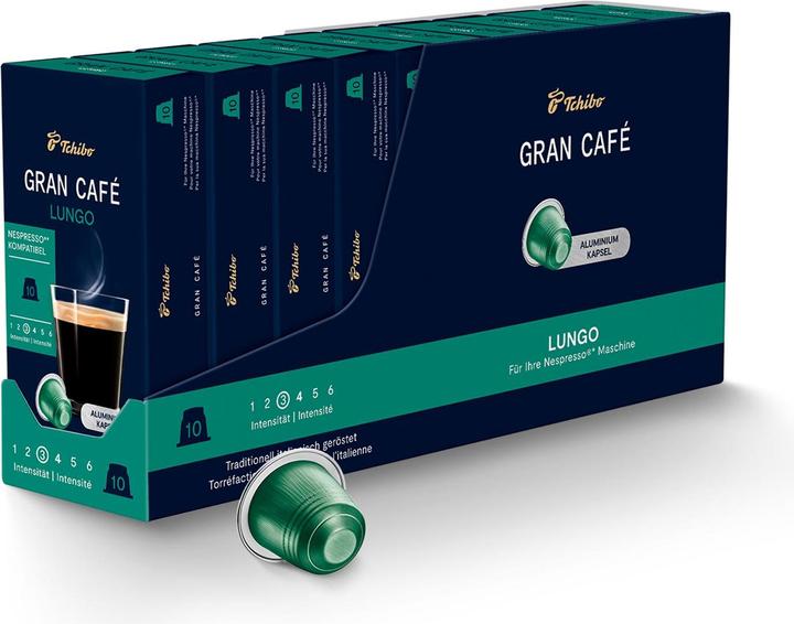 Actual product image Tchibo Gran Café Lungo (10 x Port.)