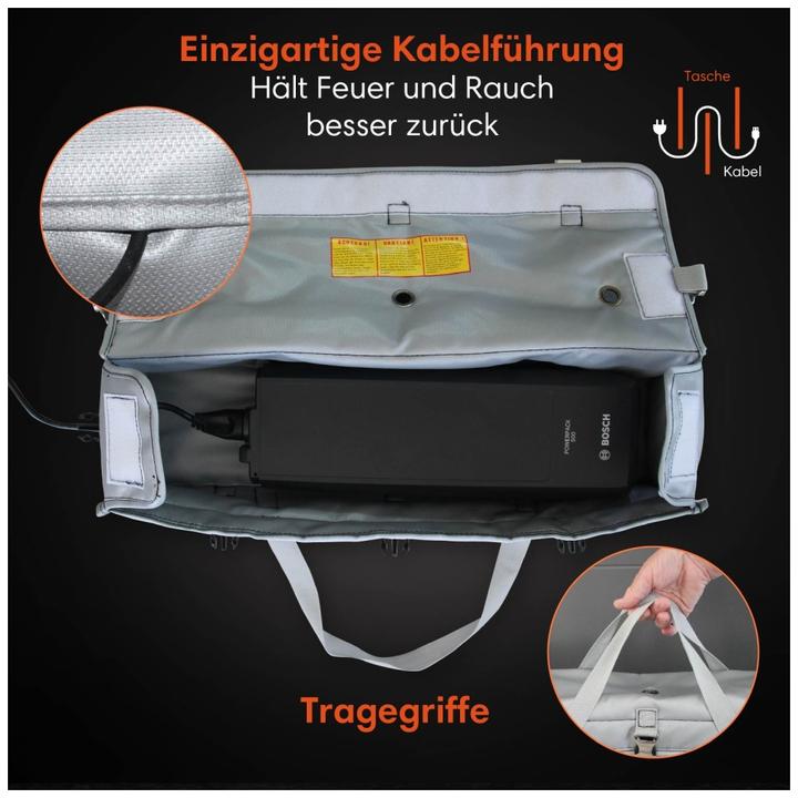 Produktbild Vlitex E-Bike Akku-Tasche L (E-Bike Akku Schutzhülle)