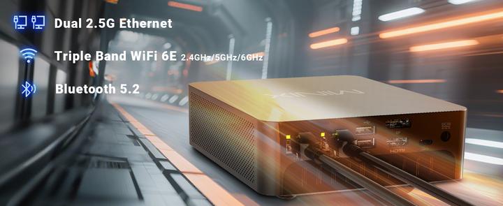 Actual product image Minix NGC NR774 (1000 GB, 32 GB, AMD Ryzen 7 8745H)