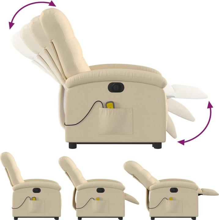 Image du produit vidaXL Massagesessel mit Aufstehhilfe