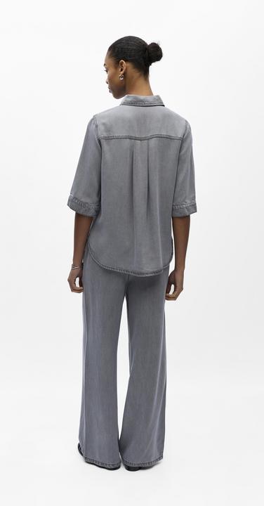 Immagine prodotto Object Kurzärmeliges Jeanshemd (S)