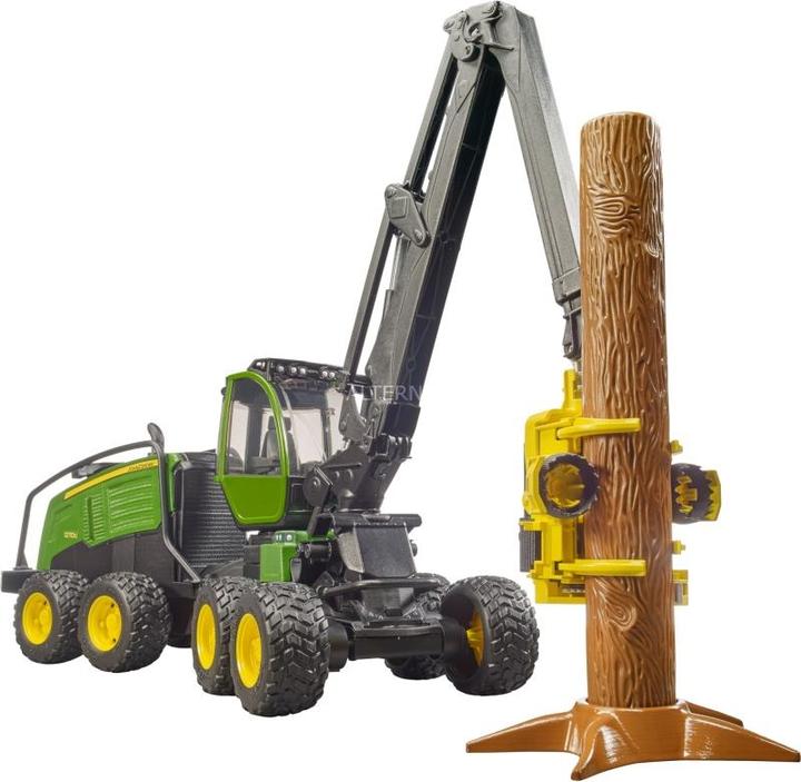 Image du produit Bruder John Deere 1270G Récolteuse avec 1 tronc d'arbre
