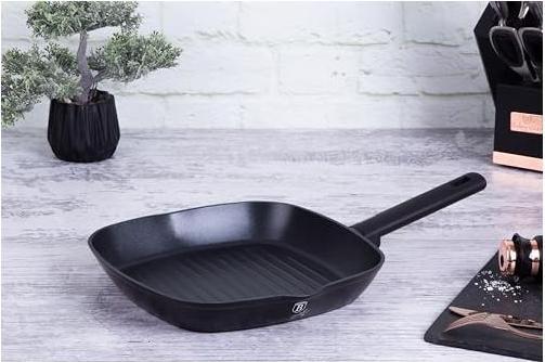 Produktbild BerlingerHaus Monaco Collection (Grillpfanne, Aluminium, 28 x 4.10 cm)