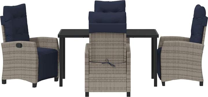 Actual product image vidaXL Garten Essgruppe (140 x 140 x 73 cm)