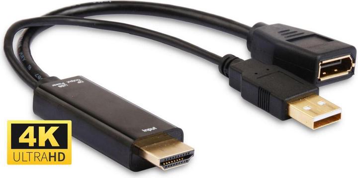 Produktbild MicroConnect Hdmdpp1 (HDMI, 24.50 cm)