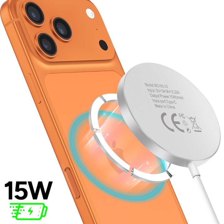 Produktbild Mayaxess MagSafe Ladegerät 15W iPhone Pro Max (15 W)