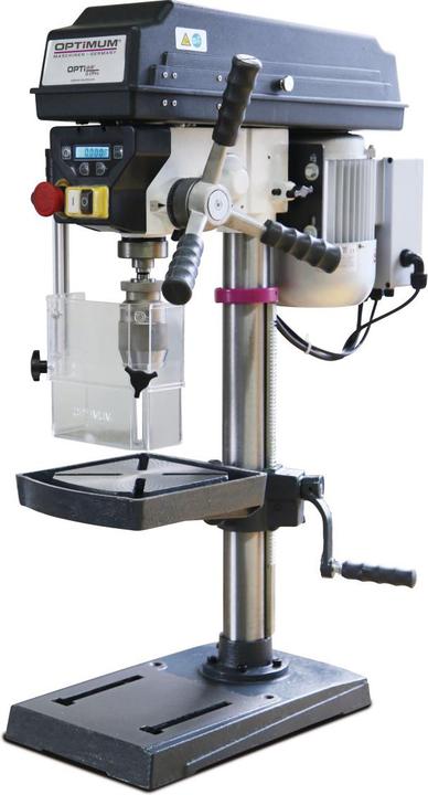 Optimum Bench and pillar drill with V-belt drive D 17Pro SET 230V