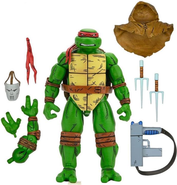 Actual product image Neca Teenage Mutant Ninja Turtles (Mirage Comics) action figure Raphael 18 cm