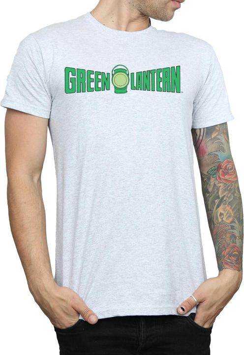Image du produit - T-shirt GREEN LANTERN TEXT LOGO - Homme (M)