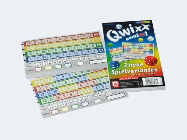 Produktbild NSV Qwixx gemiXXt Zusatzblöcke (Deutsch)
