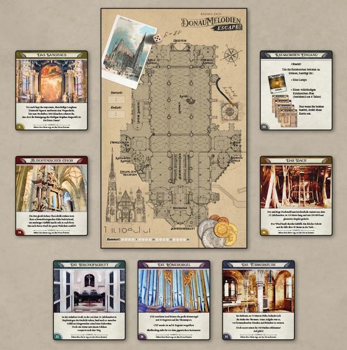 Actual product image Danube Melodies Escape - The Treasure in St. Stephen's Cathedral (German)