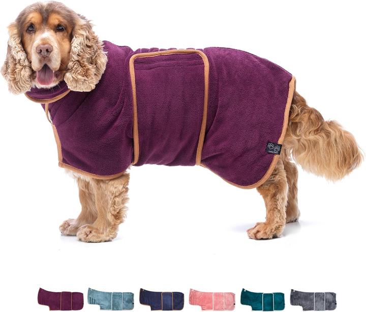 Lucky Paws Hundebademantel (L)