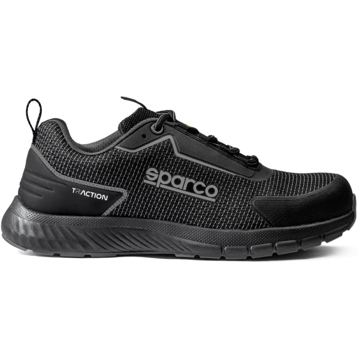 Sparco Uomo Nero Scarpe Da Racing, Sicherheitsschuhe Traction (42)
