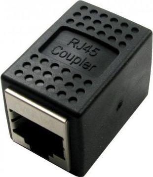 Actual product image RS PRO Ethernet connector, RJ45 socket, Cat.6, 1 port, shielded, direct feed-through, L 30mm, type Kup