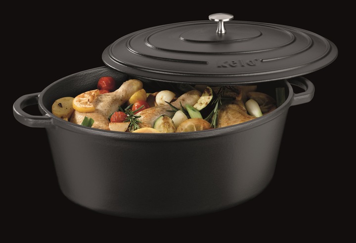 Actual product image Kela Calido (36 cm, Casserole + Stewpot, Cast iron, Enamel)