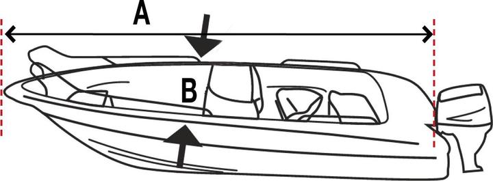 Produktbild Compass Bootspersenning 600D