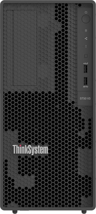 Actual product image Lenovo ST50 V3 Xeon E-2434 4C 3.4 GHz 8MB Cache/55W SW RA (Intel Xeon E-2434, 16 GB, Tower Server)