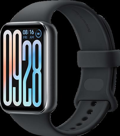 Actual product image Xiaomi Smart Band 9 Pro Obsidian Black, BHR8710GL (43 mm)